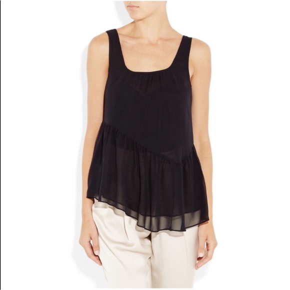 Theory Nalaia Silk Top - Picture 1 of 7